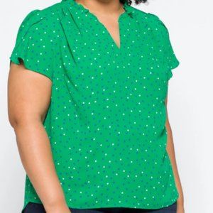 41 HAWTHORN Tiffiny Tulip Sleeve Blouse